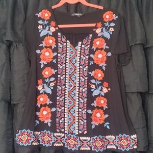 Embroidered blouse